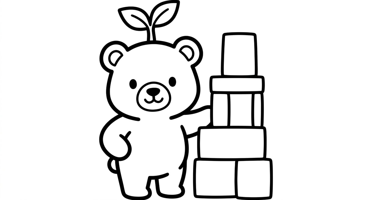 TinySprout Toddler Coloring Book: Big, Bold & Easy Printable Pages (Ages 1-4)